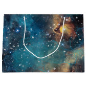 Rusty Blue Cloud Nebula Groot Cadeauzakje (Voorkant)