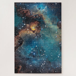 Rusty Blue Cloud Nebula Legpuzzel