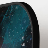Rusty Blue Cloud Nebula Pickleball Paddle (Links Detail)