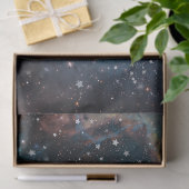 Rusty Blue Cloud Nebula Tissuepapier (Geschenk)