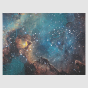 Rusty Blue Cloud Nebula Tissuepapier
