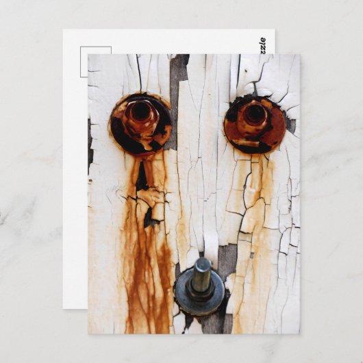 Rusty Bolts Nuts and Peeling Paint - FUNNY Briefkaart (Voorkant / Achterkant)