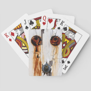 Rusty Bolts Nuts & Peeling Paint Speelkaarten