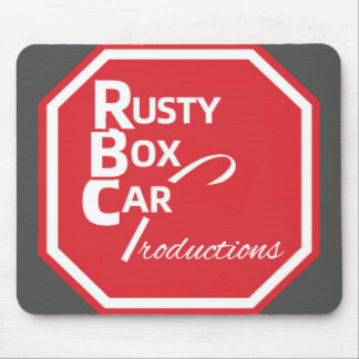Rusty Boxcar Alternate Logo Mousepad Muismat