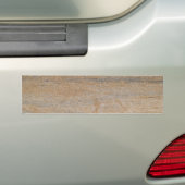 Rusty Brown Marble Background Bumpersticker (Op auto)