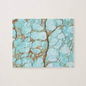 Rusty Cracked Turquoise Legpuzzel (Horizontaal)