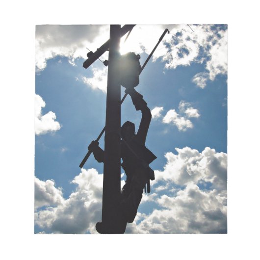 Rusty de Lineman Notitieblok (Voorkant)