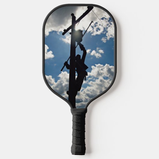 Rusty de Lineman Pickleball Paddle (Achterkant)