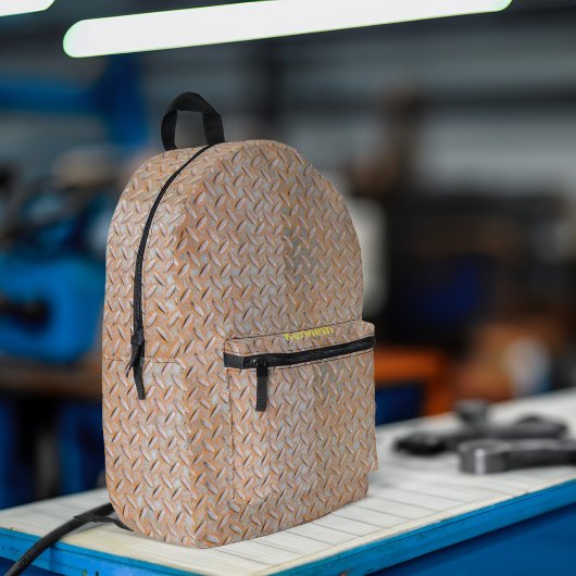 Rusty Diamond Bord Bedrukte Rugzak