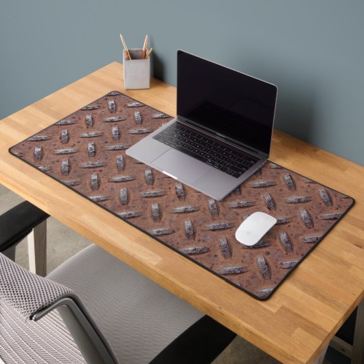 Rusty Diamond Bord Pattern Bureaumat (Kantoor 2)