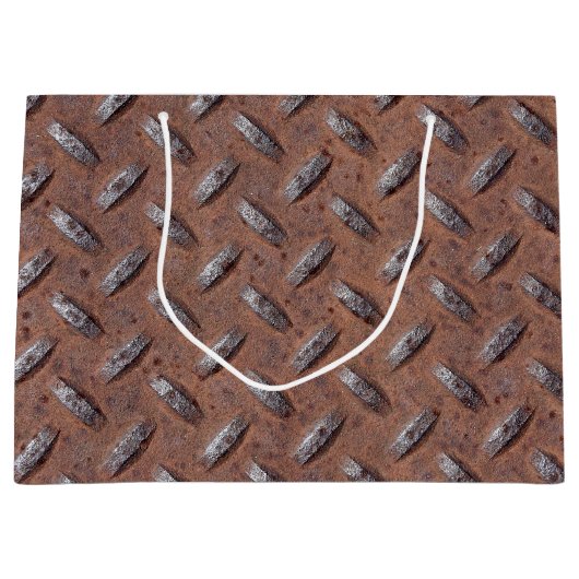 Rusty Diamond Bord Pattern Groot Cadeauzakje (Voorkant)