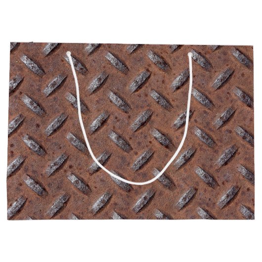 Rusty Diamond Bord Pattern Groot Cadeauzakje (Achterkant)