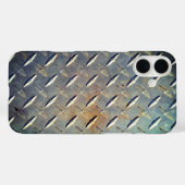 Rusty Diamond Bord Steel Case-Mate iPhone Case (Achterkant (horizontaal))