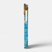 Rusty Distress Blue Metal Case-Mate iPhone Case (Achterkant / Links)