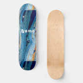 Rusty driftwood blue Thunder_Cove Skateboard (Voorkant)