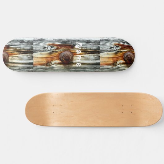 Rusty driftwood grijs Thunder_Cove Skateboard (Horizontaal)
