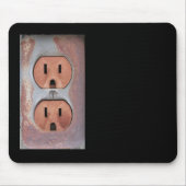 Rusty Electrical Outlet Muismat (Voorkant)