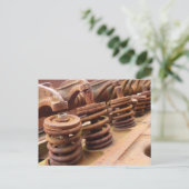 Rusty Engine Block Briefkaart (Staand voorkant)