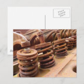 Rusty Engine Block Briefkaart (Voorkant / Achterkant)