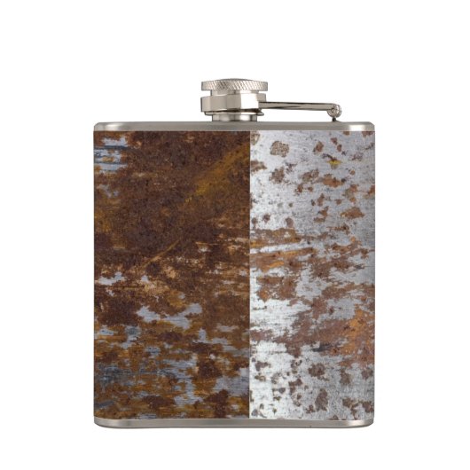 Rusty Flask Heupfles (Achterkant)