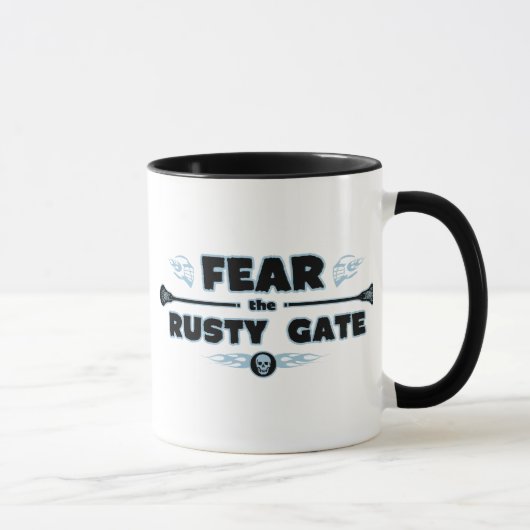 Rusty Gate - blauw Mok (Rechts)