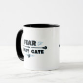 Rusty Gate - blauw Mok (Voorkant links)