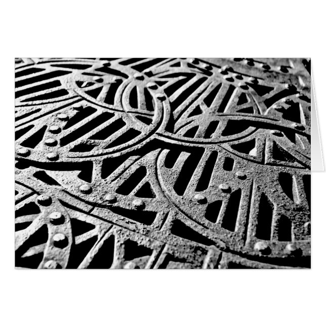 Rusty Grate in Grey (Voorkant Horizontaal)