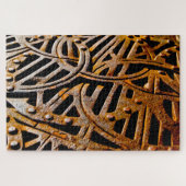 Rusty Grate Legpuzzel (Horizontaal)