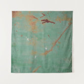 Rusty groen gewethered textured metal urban panel  wandkleed (Voorkant (horizontaal))
