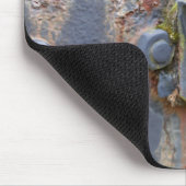 Rusty Industriële Machines Detail Mousepad Muismat (Hoek)