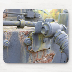 Rusty Industriële Machines Detail Mousepad Muismat