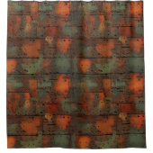 Rusty Iron Douche Gordijn (Voorkant)