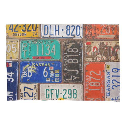 Rusty licentie Borden Kussensloop (Voorkant-Links)