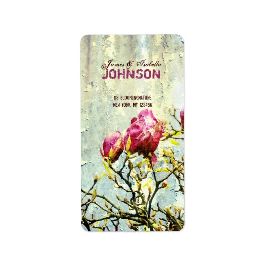 Rusty Magnolia Etiket (Voorkant)