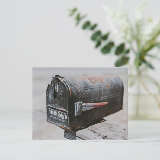 Rusty Mailbox Briefkaart (Staand voorkant)