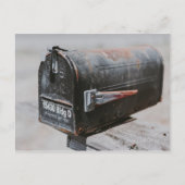Rusty Mailbox Briefkaart (Voorkant)