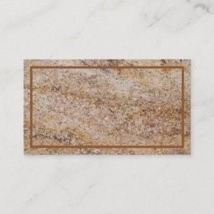 Rusty Marble Textured Visitekaartje