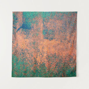 Rusty metal bord achtergrond textuur. Staal bord Wandkleed