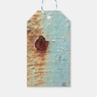 Rusty Metal Cadeaulabel