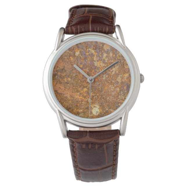Rusty Metal Horloge (Voorkant)