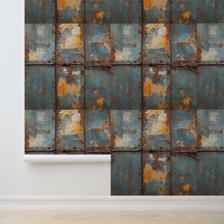 Rusty Metal Industrial Behang