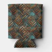 Rusty Metal Koelbox Blikjeskoeler (Voorkant)