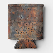 Rusty Metal Koelbox Blikjeskoeler (Voorkant)