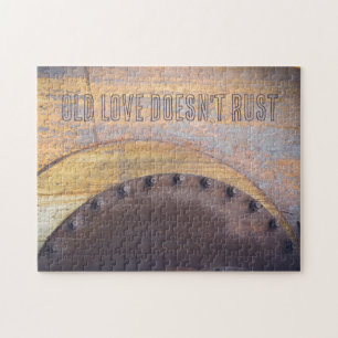 Rusty metal-object legpuzzel