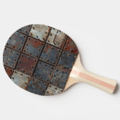 Rusty Metal Ping Pong Paddle Tafeltennisbatje (Zijkant)
