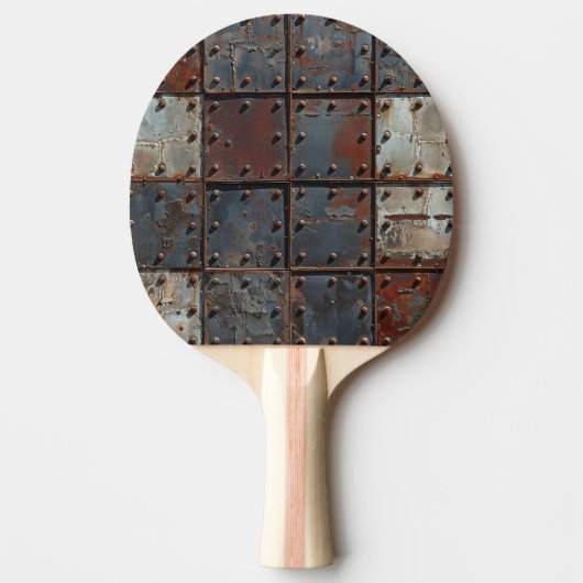 Rusty Metal Ping Pong Paddle Tafeltennisbatje (Voorkant)