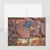 Rusty Metal Siding Old Industrial Building Briefkaart (Voorkant / Achterkant)