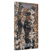 Rusty Metal Steampunk Background Sjabloon Klembord (Rechts)