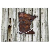 Rusty Minnesota Shape Groot Cadeauzakje (Voorkant)
