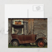 Rusty Old Car -  Briefkaart (Voorkant / Achterkant)